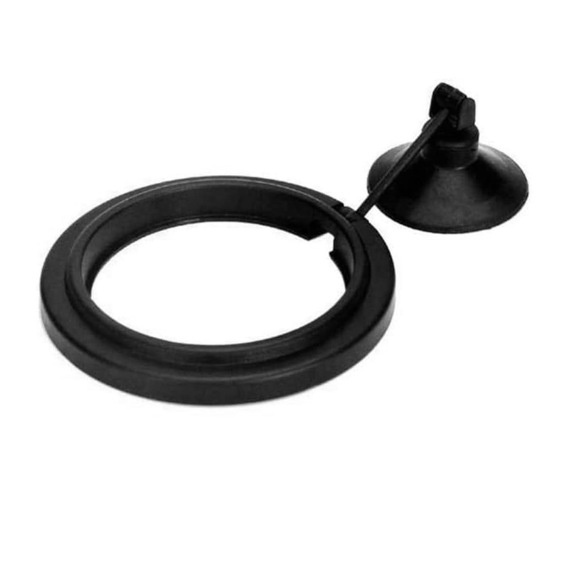 shudyear Feeding Ring, Prevents Water Turbulence from Washing Food into The Filter, Practical Round Floating Food for Peacock Fish, Goldfish and Other Small Fish (1 pc)