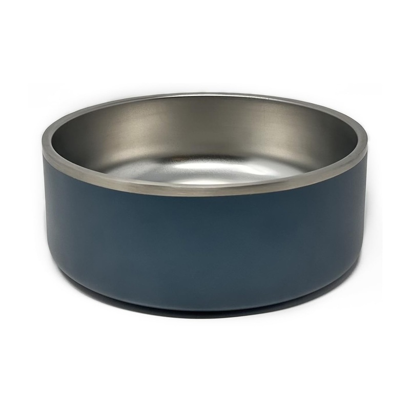 Durango Insulated Stainless Steel Dog Bowl with Nonslip Base, 32 oz. (4 Cup Capacity) Dog Food Bowl, Dog Water Bowl, Spruce Color Regular