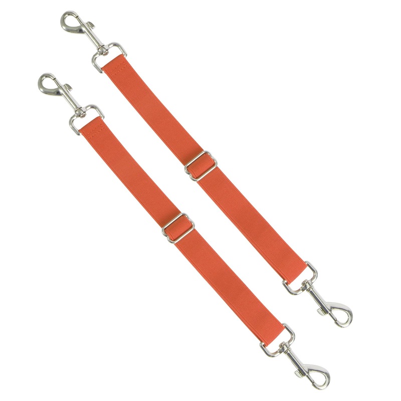 Harrison Howard Essential Fully Elastic Replacement Leg Straps Orange Small S