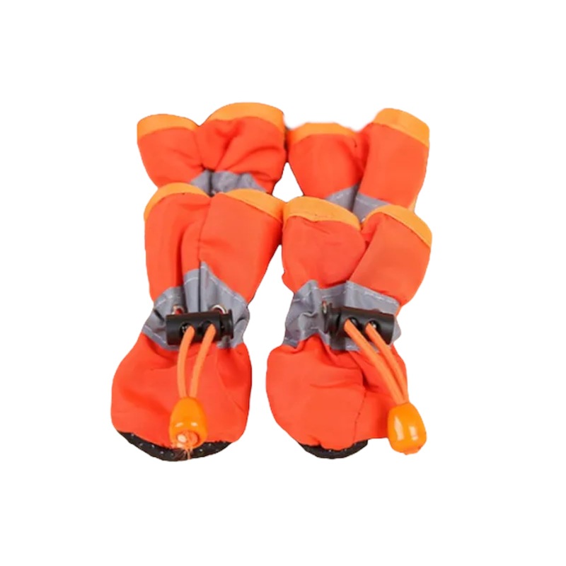 Pet Dog Booties (Orange) Orange