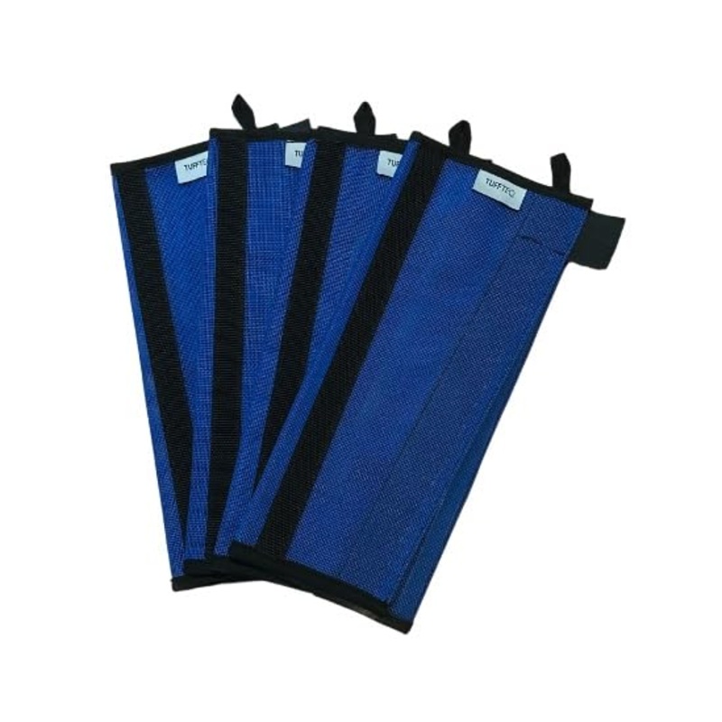 Fly Boots for Horses – Horse Fly Boots Set of 4 – Horse Supplies – boots for horses -equine fly boots for horses – horse fly boots – horse boots – Strong Velcro, Reinforced Shape, Hanging Hook TUFFTEQ