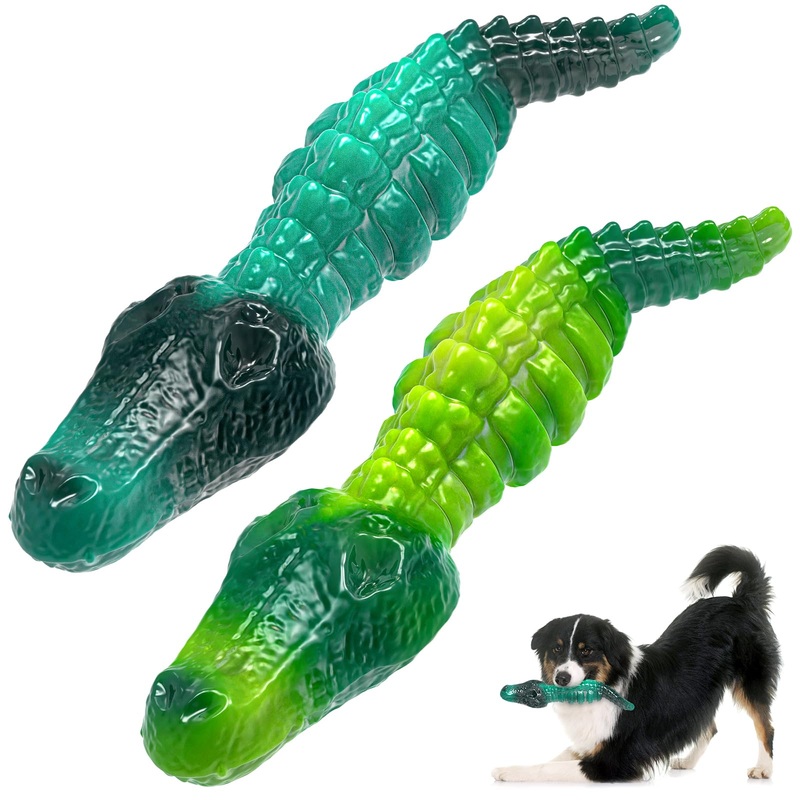 Large Dog Chew Toys: 2 Packs Indestructible Dog Toys for Aggressive Chewers – Tough Dog Toys for Large Breeds blue
