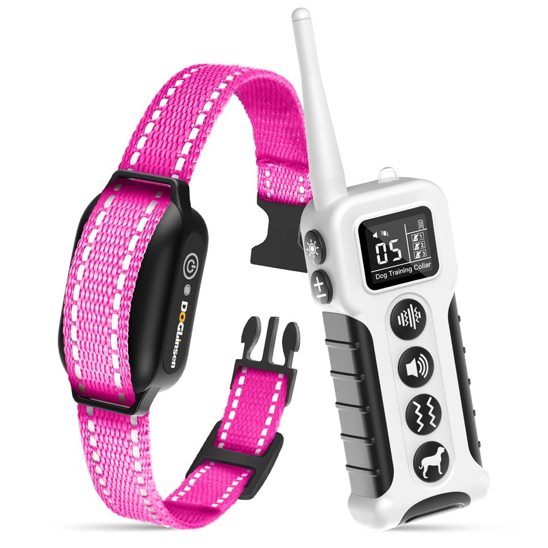No Shock Dog Training Collar with Remote 3300ft Range, Vibrating Dog Collar, Vibration Collar for Small Medium Large Dogs, 9 Style Tones and Vibration Collar
