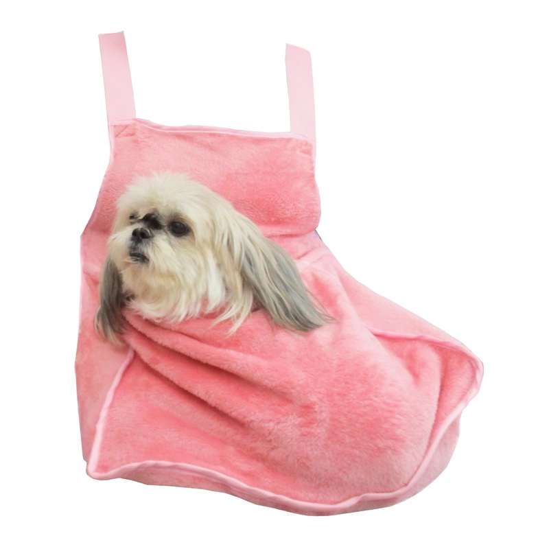 Pet Dog Cat Carrier for Lap Cat or Lap Dog Travel Shoulder Bag Sling Front Backpack Soft Plush Handmade (Pink) Pink