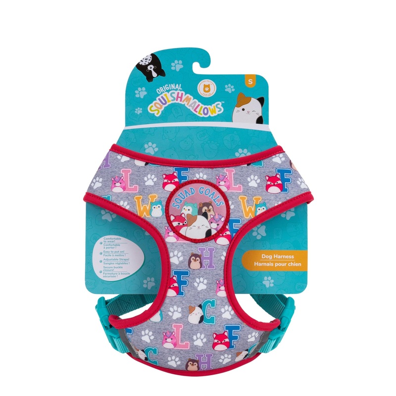 Squishmallows Original Squad Goals Pet Harness (Small) – Official Jazwares Pets Apparel Small