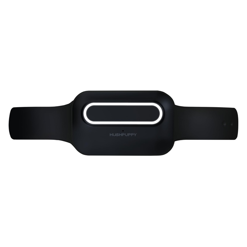 AI Dog Bark Collar, Hushpuppy AI-Powered No Bark Collar for Large Medium Small Dogs, Anti Barking Collar Without Sensitivity Setup, Battery Replaceable Safe Shock Collar in Size Small(5.9” ~ 13.8”) Small(5.9” ~ 13.8”)