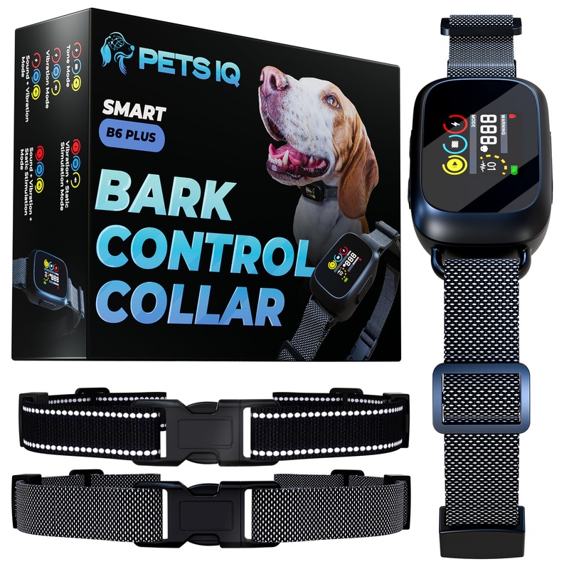 Dog Bark Collar for Medium & Large Dogs – Shock & Static 99 Programs
