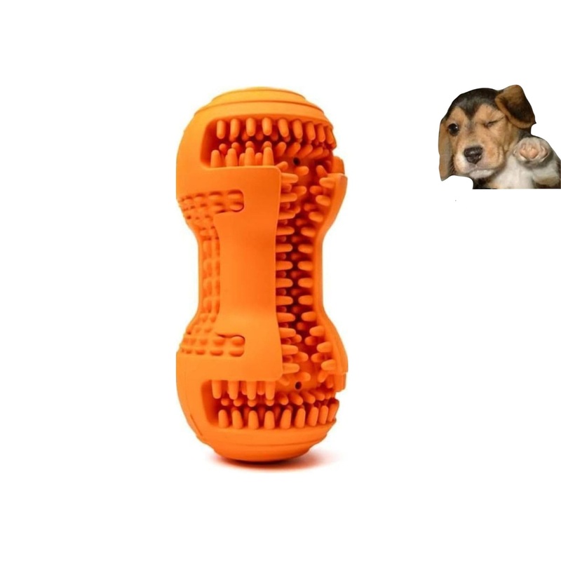 Fillable Dog Toy, Indestructible Dog Toy, Dog Teething Toys for Relieving Anxiety, Fillable Dog Chew Toy, Teeth Cleaning Dog Toy, Dog Toothbrush Toy, Dog Fillable Treat Toy