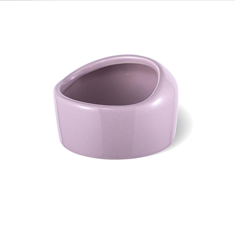 Hamster Food Bowl, 1 Pcs Ceramic Chew-Resistant Hamster Bowl, Small Animal Food Bowl and Water Dish Feeder for Hedgehog Hamster Guinea Pig Sugar Glider Rat Gerbil Mice Chinchilla