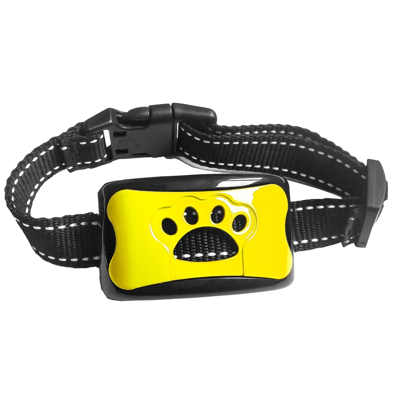 Gentle Canine Noise Control Collar | Soft Training for Quietness | Suitable for Dogs Effective Bark Adjustment Tool, (Battery Operated)