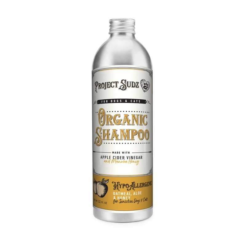 Hypoallergenic | Oatmeal & Honey Liquid Dog Shampoo| Extra Gentle for Even Puppies| Unscented