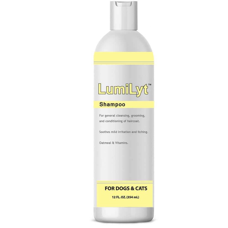 LumiLyt Shampoo – General Cleansing, Grooming, & Conditioning Pet’s Hair Coat – Effective for Both Cats & Dogs – Contains Oatmeal & Vitamins, 12 fl oz