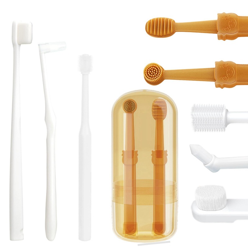 5 Pack Dog Toothbrush Cat Toothbrush Kit,