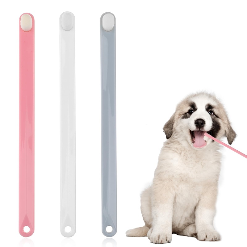 Dog Toothbrush, 3 Pack Extra Soft Cat Toothbrushes Pet Deep Clean Dense Brush Pet Toothbrush with Ultra Soft Bristles Dental Cleaning Brushes for Puppy Small Dog and Cat