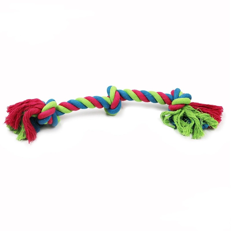 Ancol Ropey Ragger Dog Toy 38cm Multi coloured