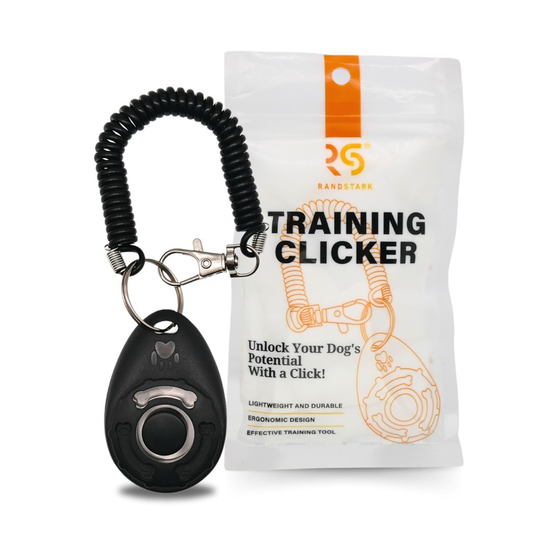 Dog Training Clicker with Wrist Strap Durable and Lightweight Behavioral Training Tool Pet Training Clicker for Dogs Cats Puppies