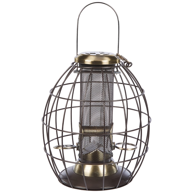 Henry Bell Heritage Squirrel Proof Seed Feeder, 0.6 kg 5026132031991 transparent