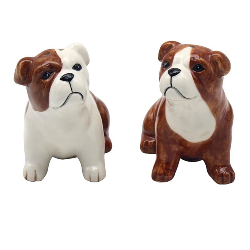 Lesser & Pavey British Designed Salt and Pepper Sets | Salt and Pepper Shaker for All Type of Kitchens | Salt Shaker & Pepper Shaker Perfect for Home or Businesses – Bulldog)