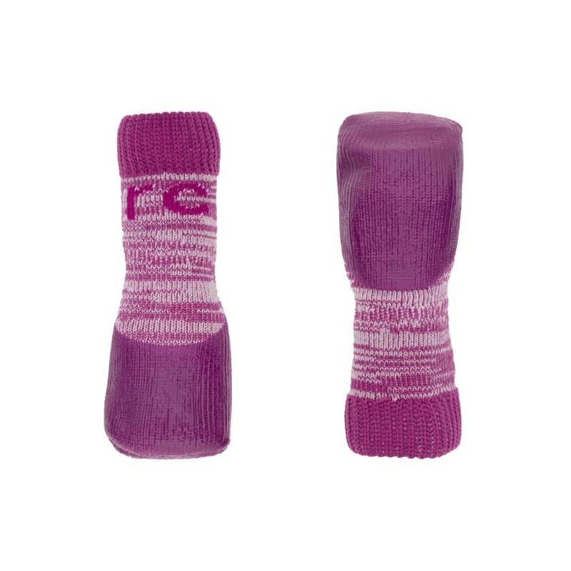 RC Pet Products Sporty PAWks Anti-Slip, Stylish, Functional, Protective Dog Socks | Medium, Mulberry Heather