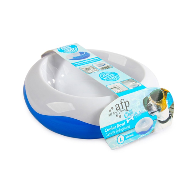All For Paws Chill Out Cooler Food Bowl, Large, 7.45 kg L