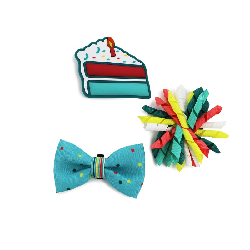 ANCOL Its My Birthday Collar Accessories – Dog Collar with Bow – Dog Bow Tie – Dog Birthday Decorations – Cat Birthday Bow Tie – Dog Bowtie – Cat Birthday Decorations – Dog Bows – Cat Bow Tie (Blue) Blue