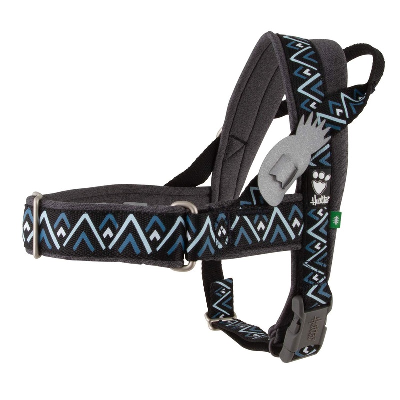 Hurtta Razzle-Dazzle H-Harness, BlackBerry, 18-22 in