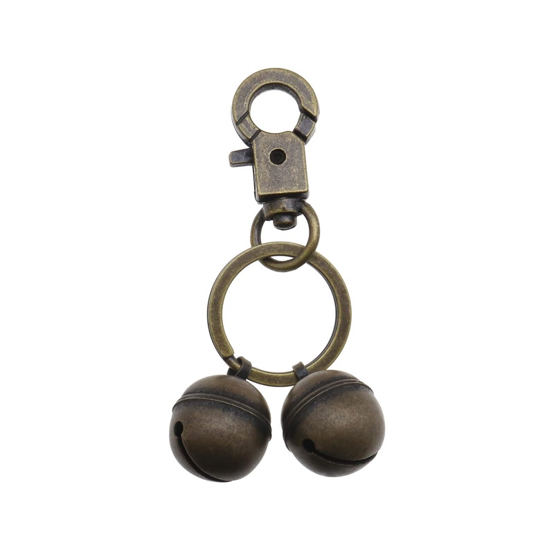 Pet Bell Pet Tracker Bells Dog Bell for Collar Pet Tracker for Cats Bell Pet Collar Charm Pendant Bell for Dogs Cats Harness Training, Brass