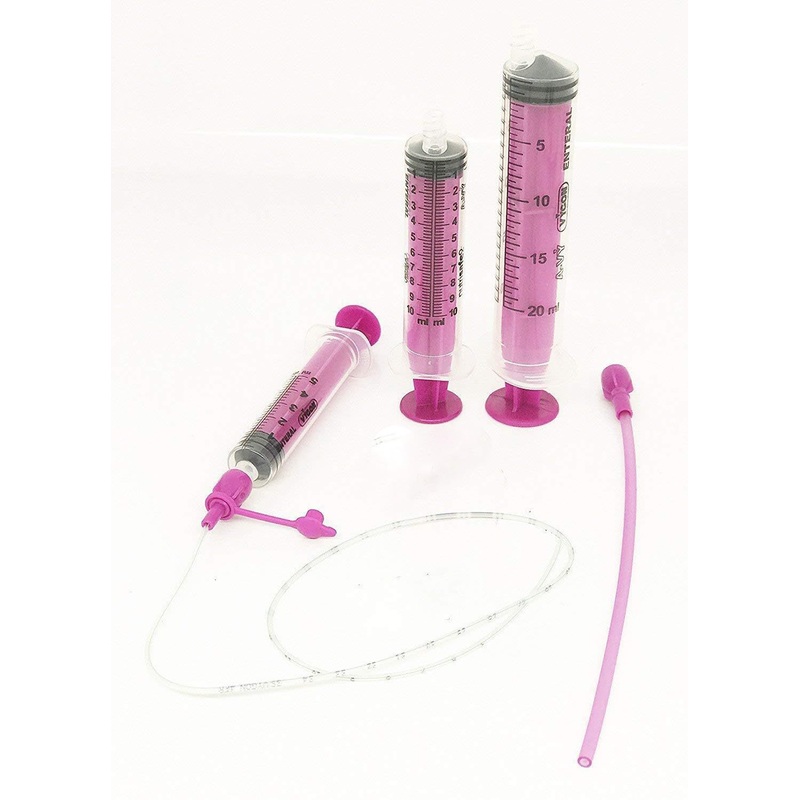 Puppy Kitten Tube Feeding Kit 4fr Kit with Tube & Syringes Whelping Supplies Sterile Nutrisafe