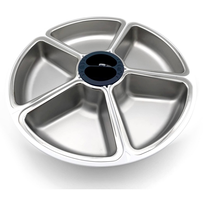 Cat Mate Replacement Bowl with Stainless Steel Inserts for The Five-Meal Automatic Pet Feeder