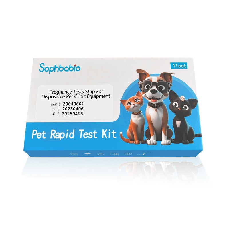 Dog Pregnancy Test Kit – Fast and Accurate Detection, Disposable Pet Clinic Equipmenteasily determine if pregnant