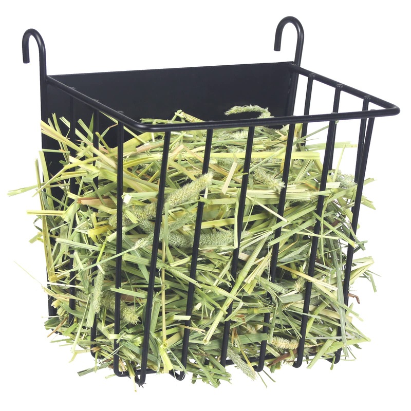 DEVIER Metal Rabbit Hay Feeder, Heavy-Duty, 6.9×4.7×6.6 in, for Multiple Pets