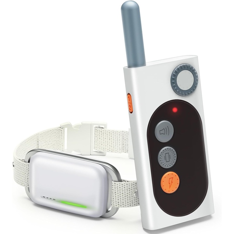 Dog Shock Collar -3 Modes Electric Dog Training Collar with Voice Control Remote for Large Medium Small Dogs, E Dog Shock Collar with 16 Levels Beep Vibrating Shock 3300FT