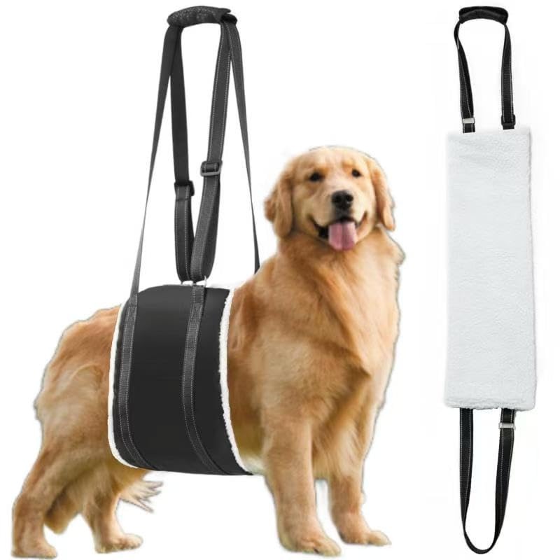 Dog Sling Lift Harness for Large Dogs Hind Leg Support, Dog Support Harness for Back Legs, Dog Lifter for Large Elderly Dogs Back/Rear Legs with Limited Mobility(50-100lbs)