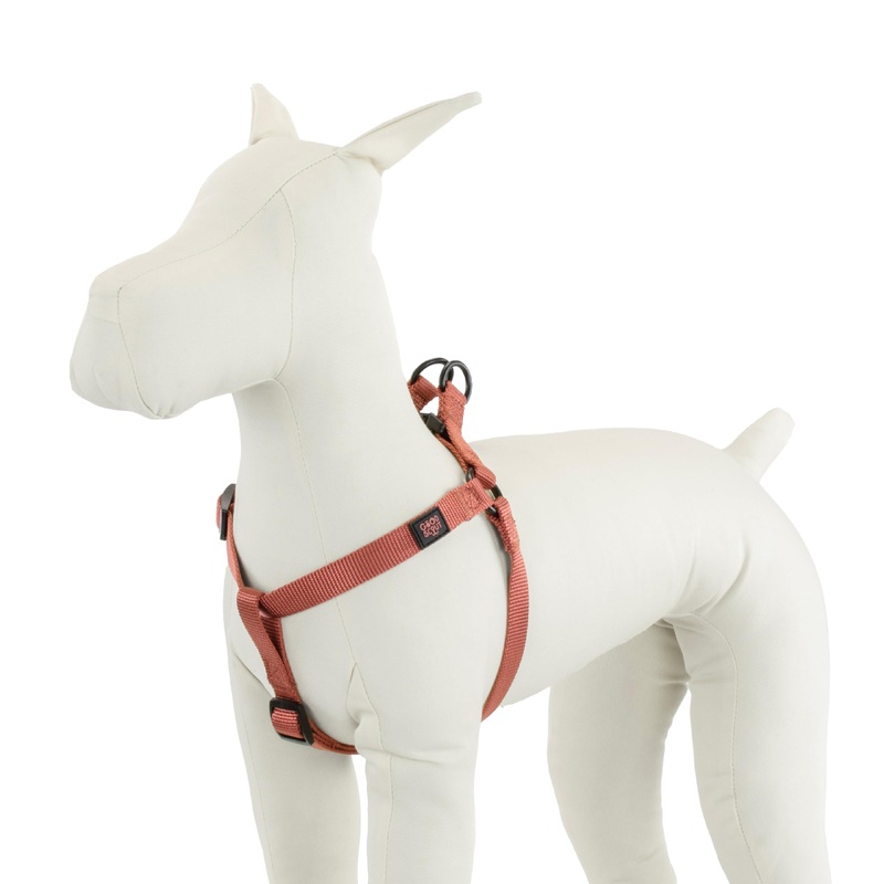 Good Scout Heavy Duty Dog Harness, Durable Dog Body Harness for Walking & Training, Brick, Large