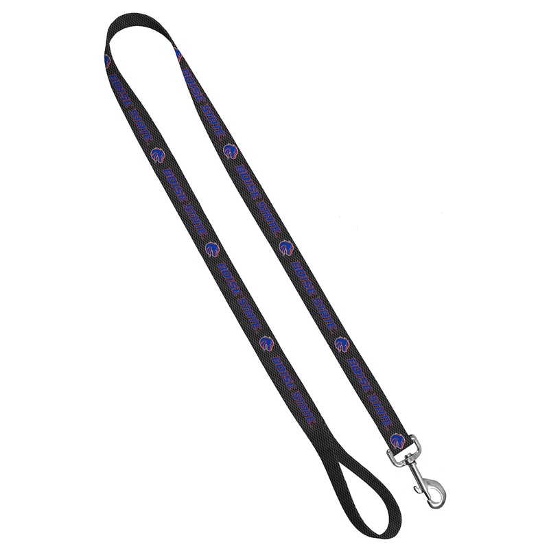 Leash 1″ x 6′, Boise State University – Carbon Fiber Broncos 1 inch by 6 feet