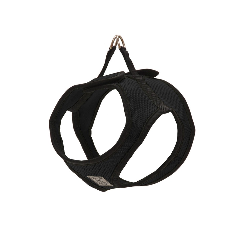 RC Pet Products Step in Cirque Soft Walking Dog Harness, Large, Black