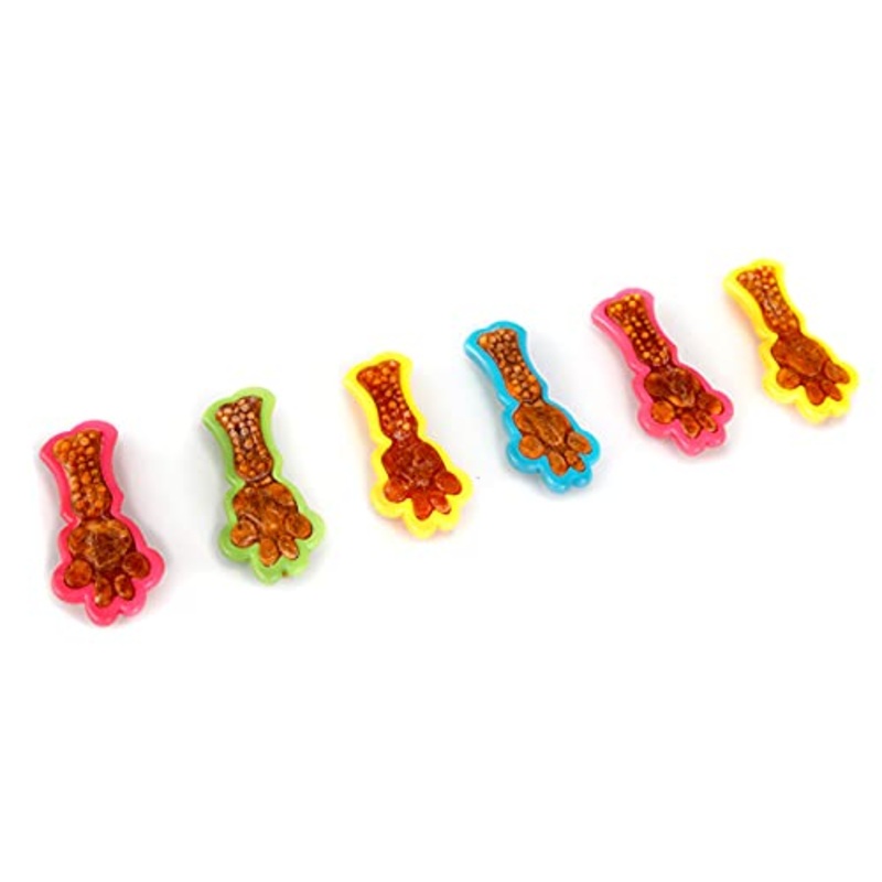Hartz Chew ‘n Clean Dental Duo Dog Treat & Chew Toy, Color Varies, Extra Small, 6 Count X-Small (Pack of 6)