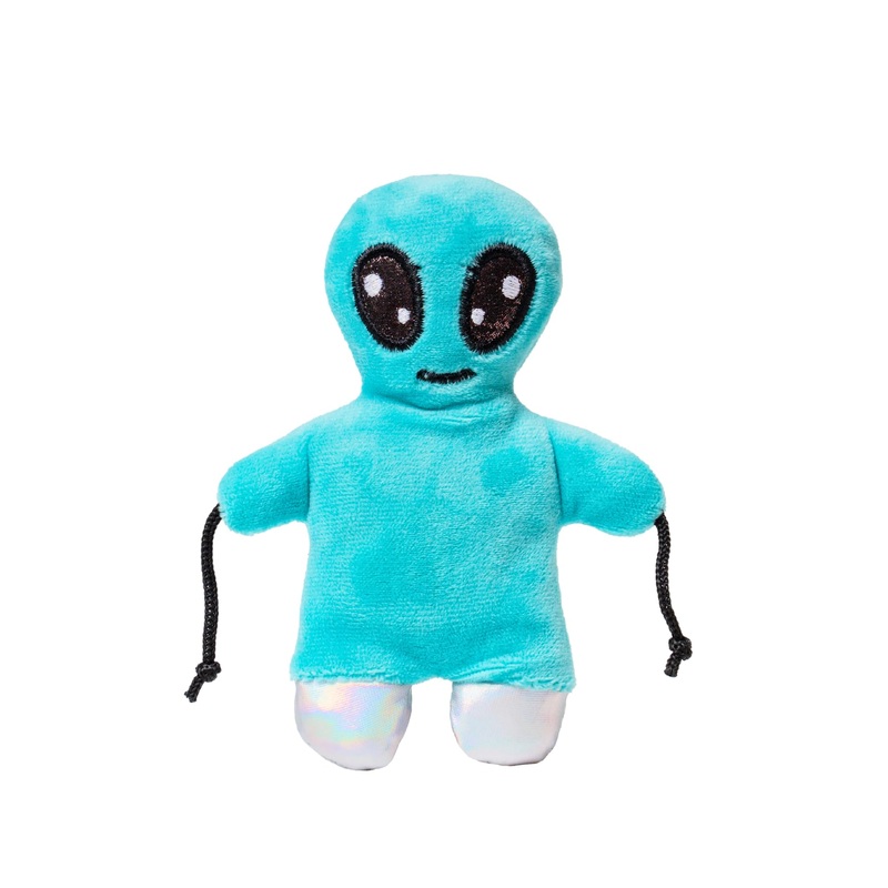 Interactive Catnip Cat Plush Toy, Space Travel Theme, 5, for All Breed Size Cats (Alien) Alien