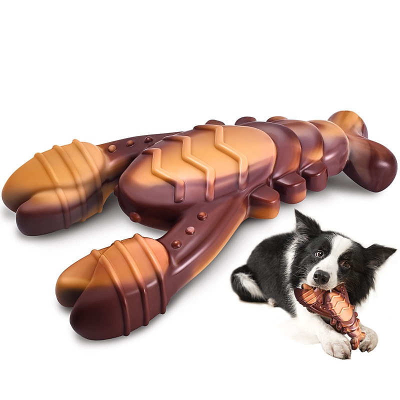 Indestructible Dog Toys for Aggressive Chewers, Extreme Tough Dog Toys for Large Dogs, Real Beef Flavored, Dog Bone for Medium/Large Dogs Breed, Gifts for Dogs