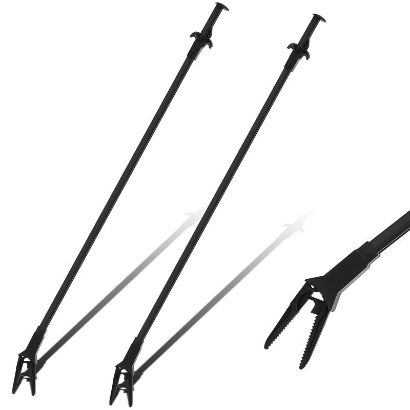 2 Pcs Plastic Aquarium Tongs 27 Inches Long Multi Purpose Trimming Feeding Aquarium Tools for Fresh Water Saltwater Fish Tanks Coral Plant