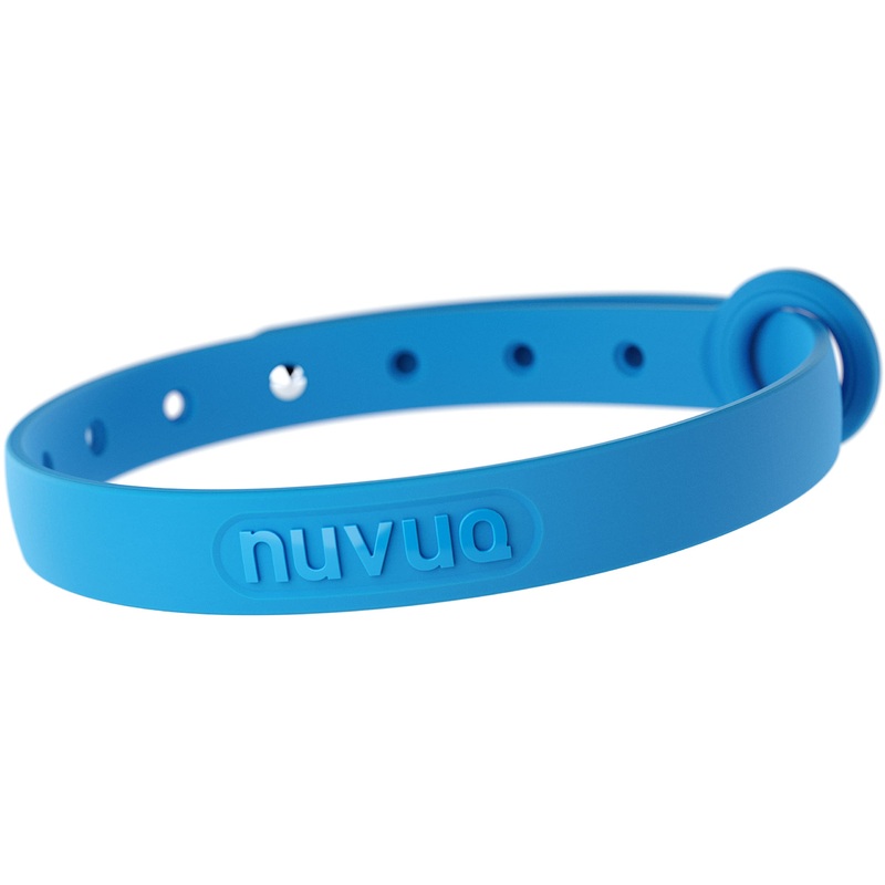 Comfortable, Soft and Light Cat Collar with Breakaway Snap Button (Blueberry Blue) Blueberry Blue