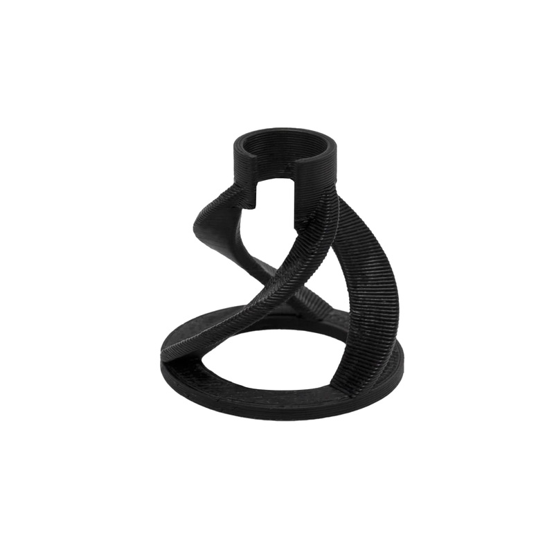 Coral Frag Plug Sand Stands Set of 5 (Standard, Black)