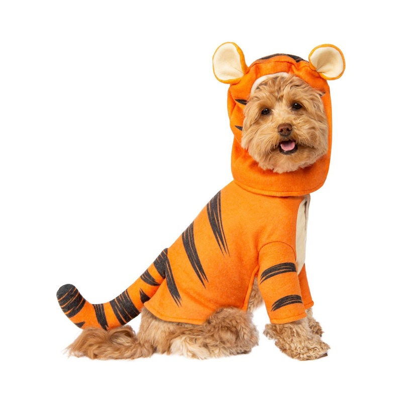 Rubie’s Disney: Winnie the Pooh Tigger Pet Costume, X-Large (200176LXL_XL) XL (Neck: 20″, Girth: 27″, Back: 28″) 1
