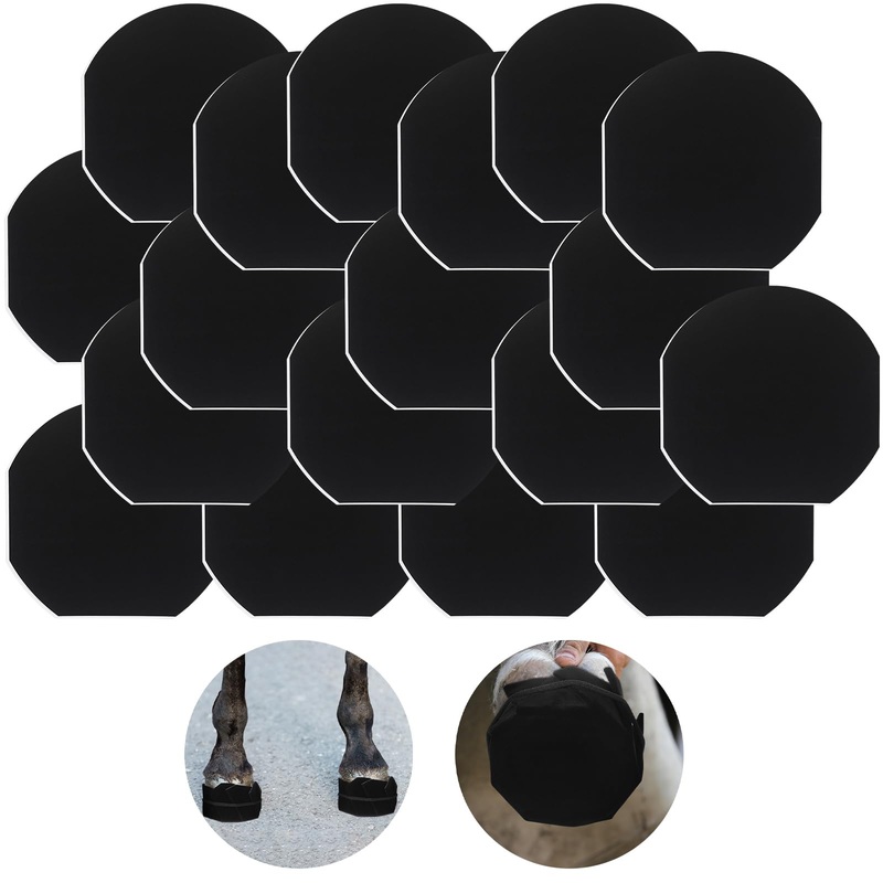 18 Pack Horse Hoof Tape with Rubber Band Strong Sticky Hoof Wrap Convenient and Protective Solution for Wound Management Abscess and Laminitis Abscess Treatment