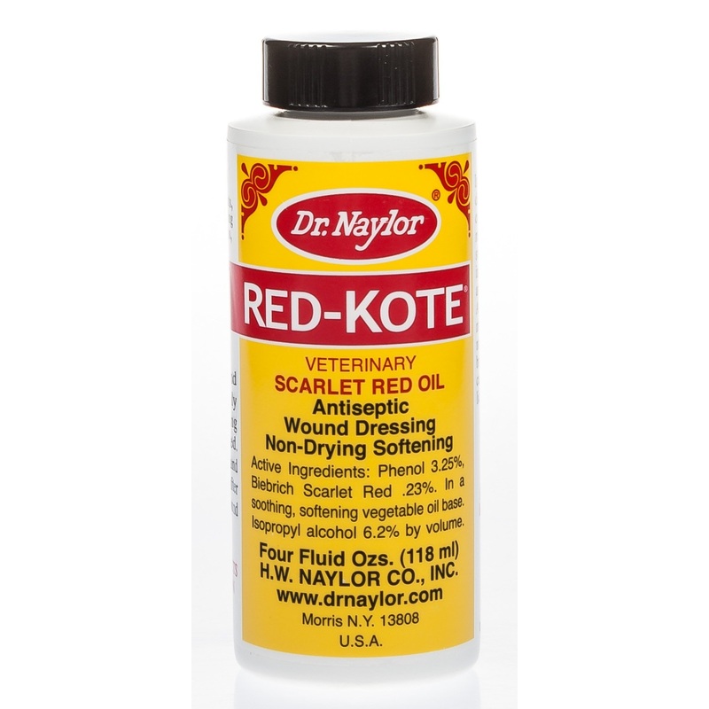 Red-Kote Dauber (4 oz.) – Non-Drying, Soothing and Softening Skin Treatment 4 oz