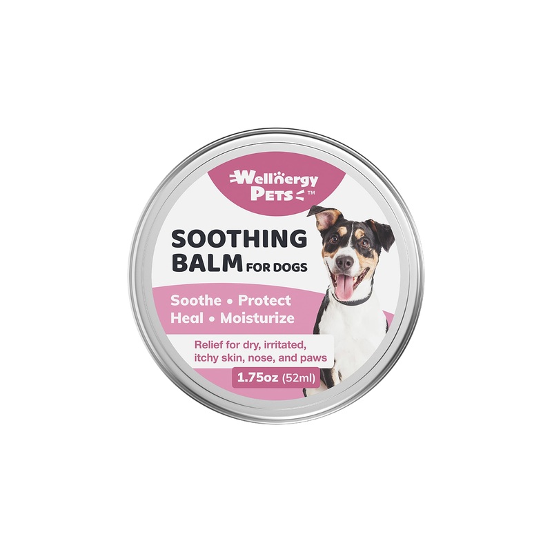 Soothing Balm for Dogs – Natural Paw Protection and Skin Soother for Dry Paw Pads and Noses – Vet Formulated Elbow Butter and Dog Foot Cream – Dog Snout Balm and Dog Feet Moisturizer