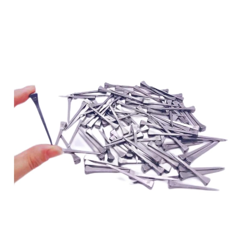 100pcs Steel 2 Inches E5 Horseshoe Nail Stainless Steel Horseshoe Tools for Horse Training Equestrian Sports
