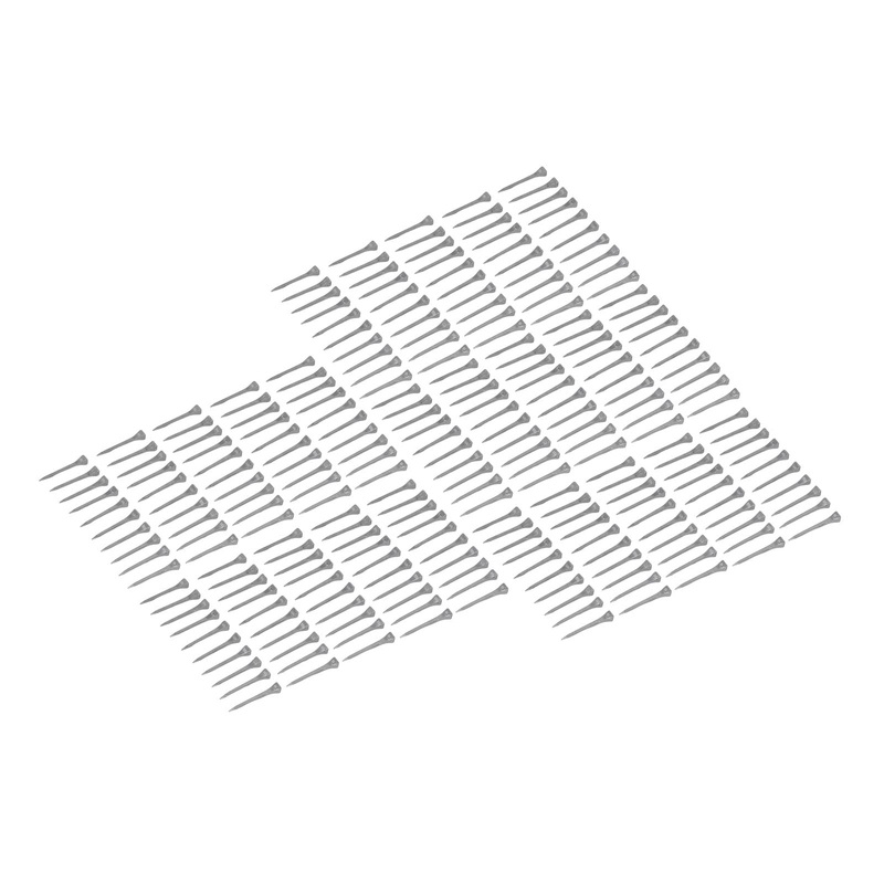 250 Pcs Horseshoe Nails High Tensile Strength Good Elasticity Accurately Crafted Steel Horse Shoes Nails (E2) E2