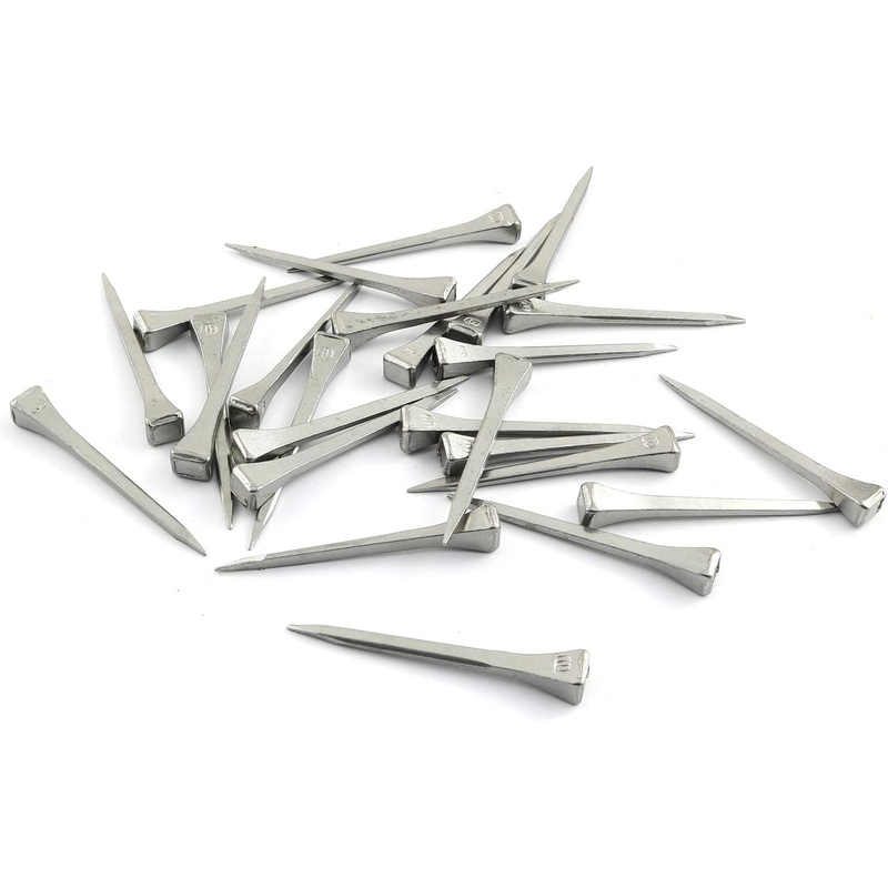 50pcs Steel 2 Inches E5 Horseshoe Nail Stainless Steel Horseshoe Tools for Horse Training Equestrian Sports E5/2″ x50