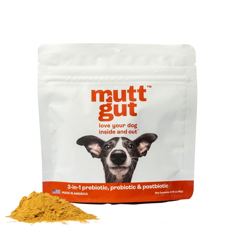 All-Natural 3-in-1 Dog Probiotic, Prebiotic, and Postbiotic Supplement Powder – Probiotics for Dogs with 135 Billion CFUs, Anti Diarrhea, Digestive Enzymes & Antioxidants (90g) 90g